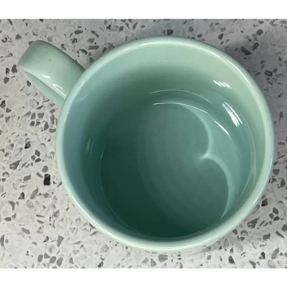 Vintage Carlton Cards Blue Mug "Cats Know How You Feel They Don't Give A Damn" - Picture 4 of 5